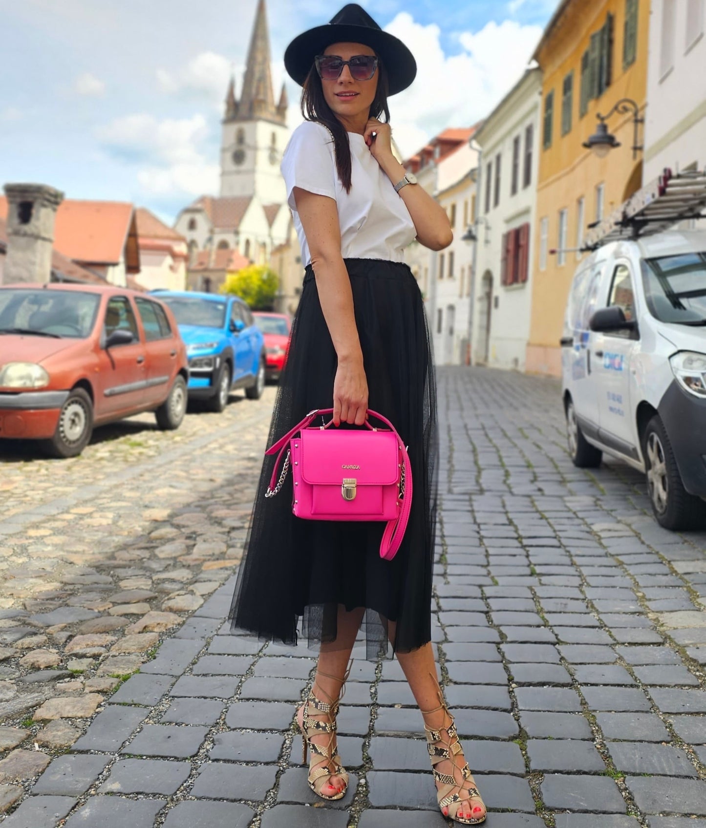 Girl Boxy Magenta