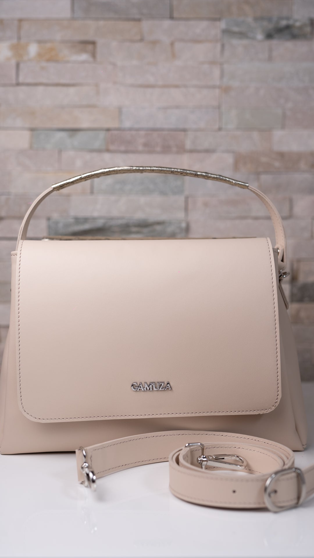 Girl Two Sides Crem&Auriu