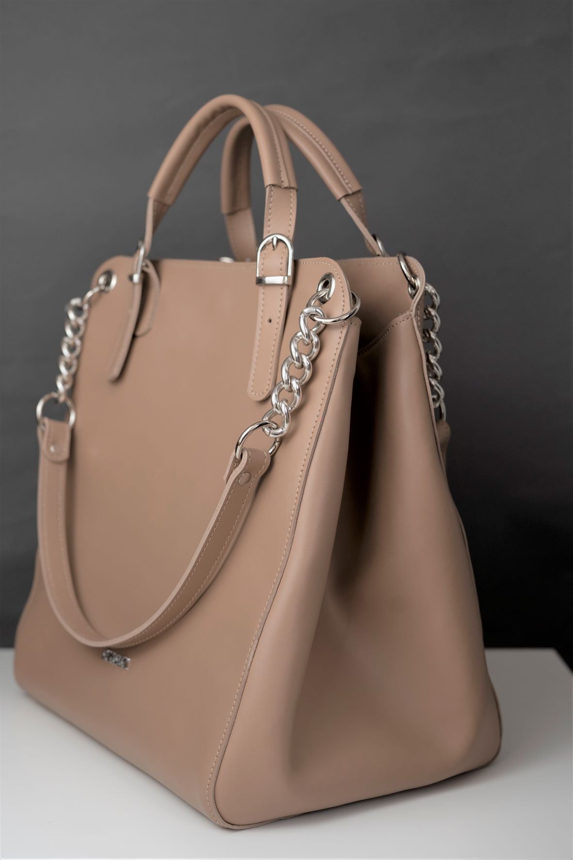 Large Designer Muza Soft Capucino
