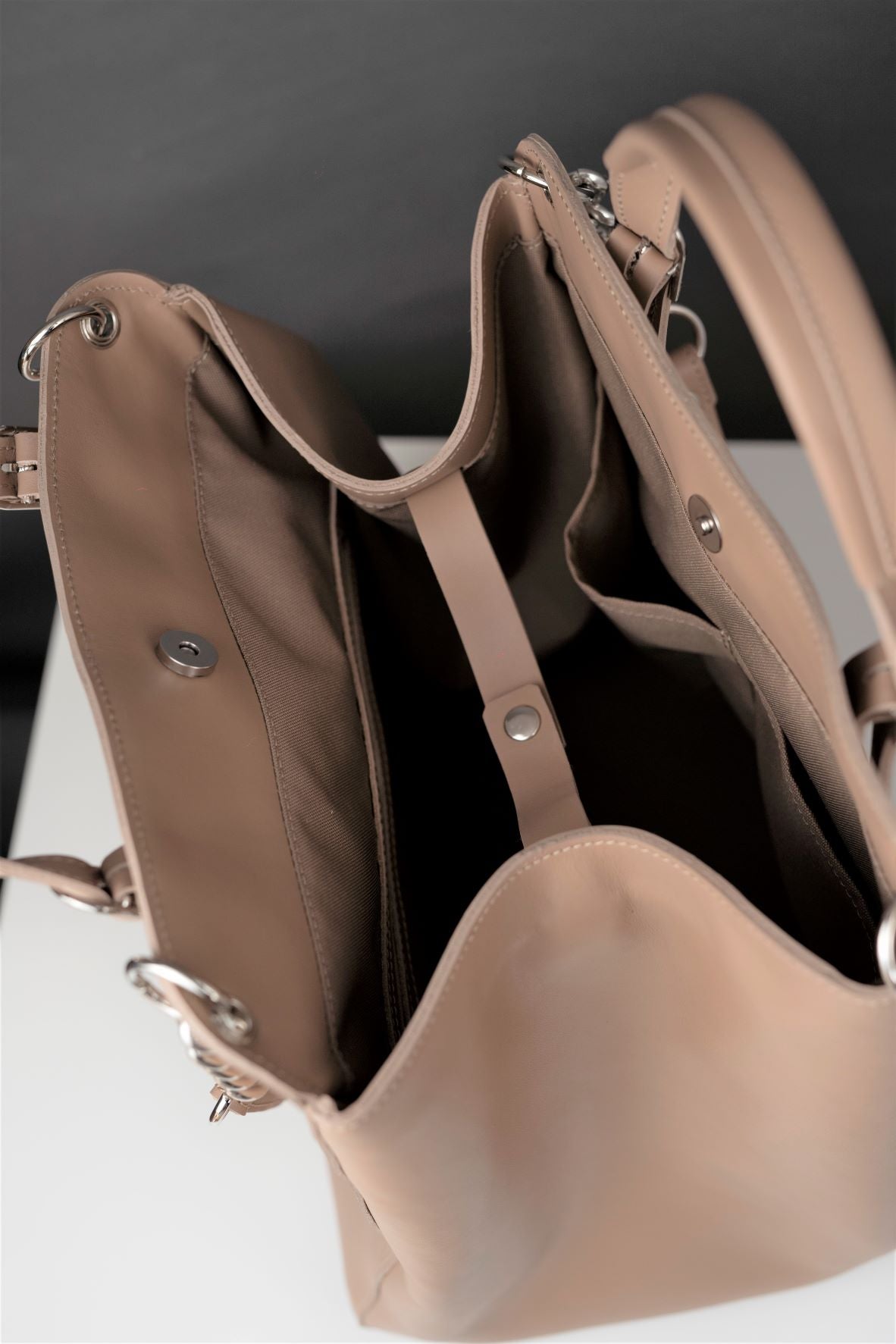 Large Designer Muza Soft Capucino
