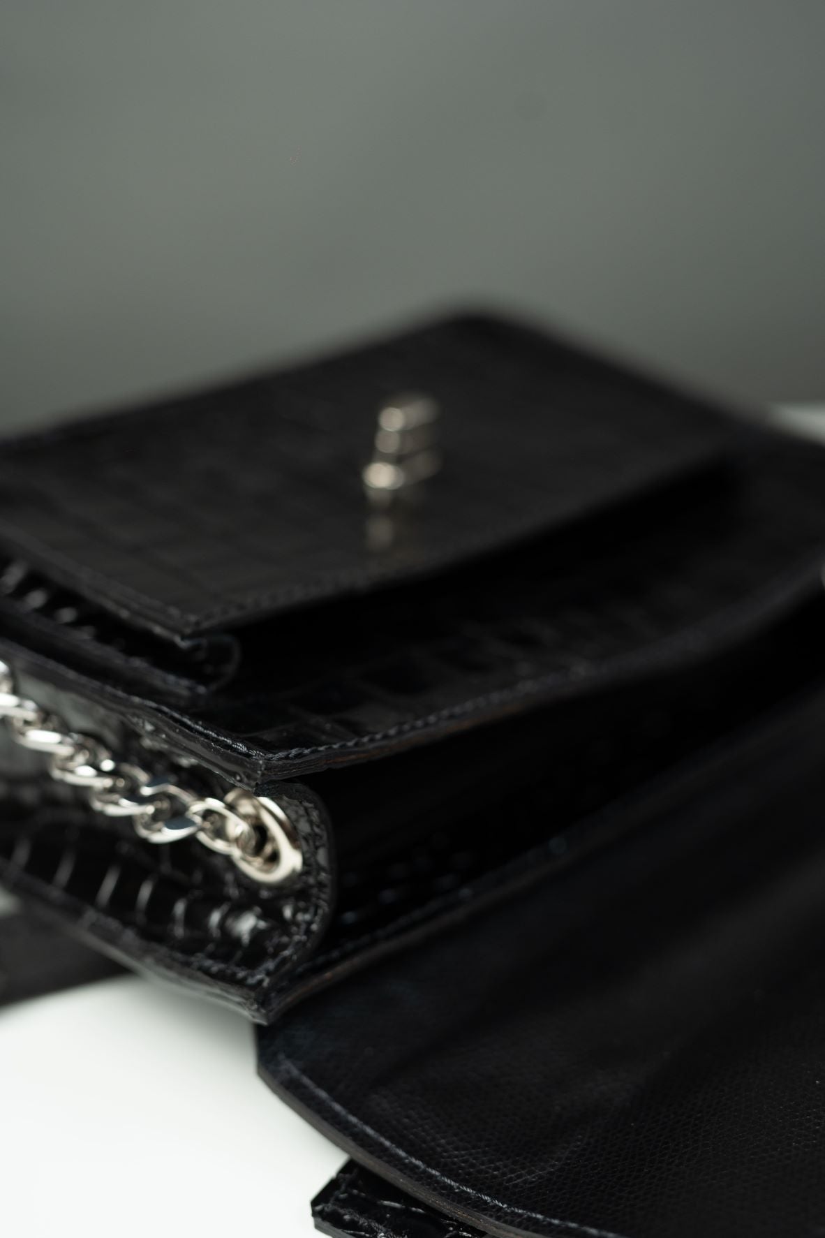 Small Intuitive Black Croco