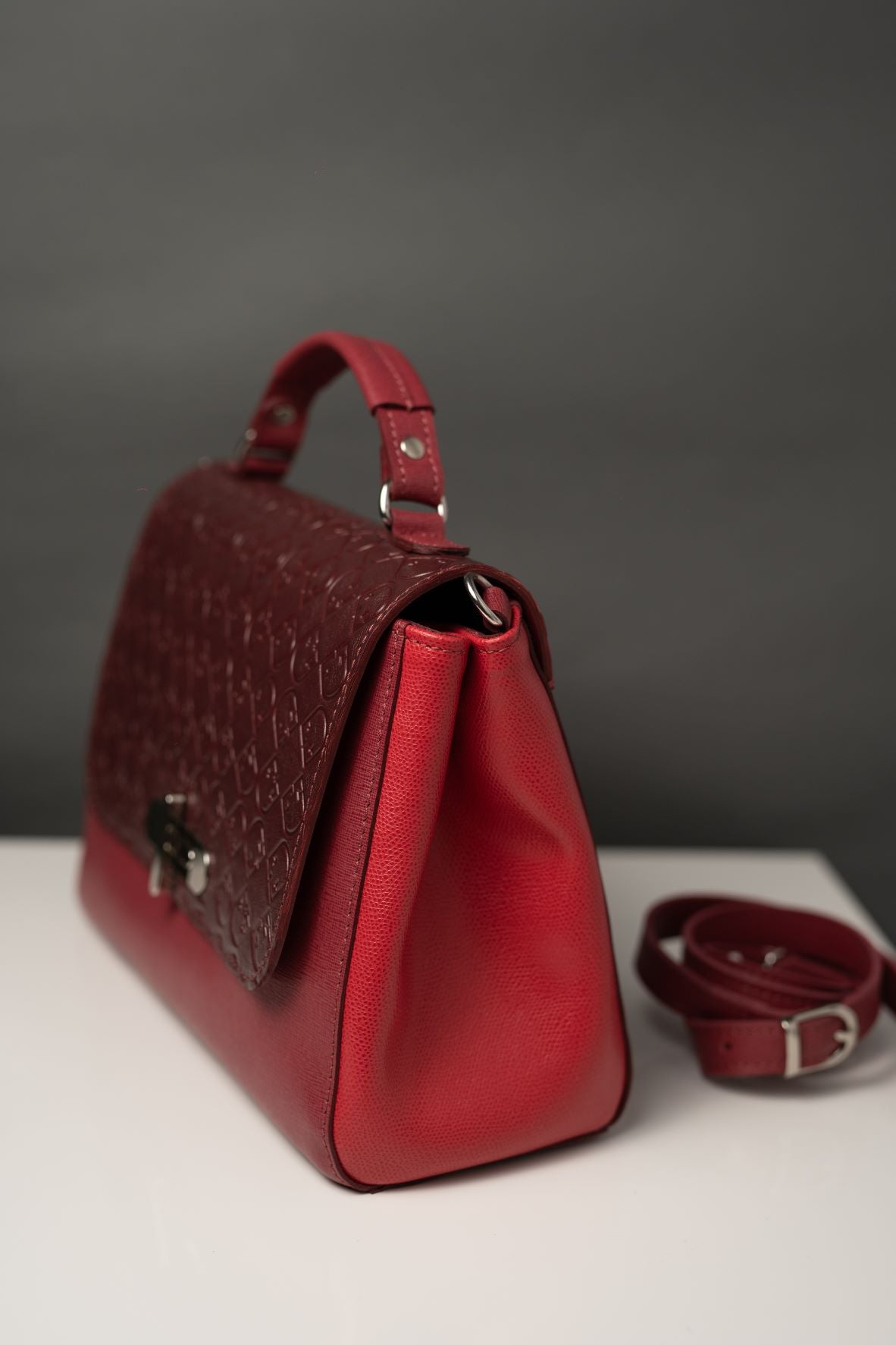 Girl Belive Bordo&Rosu