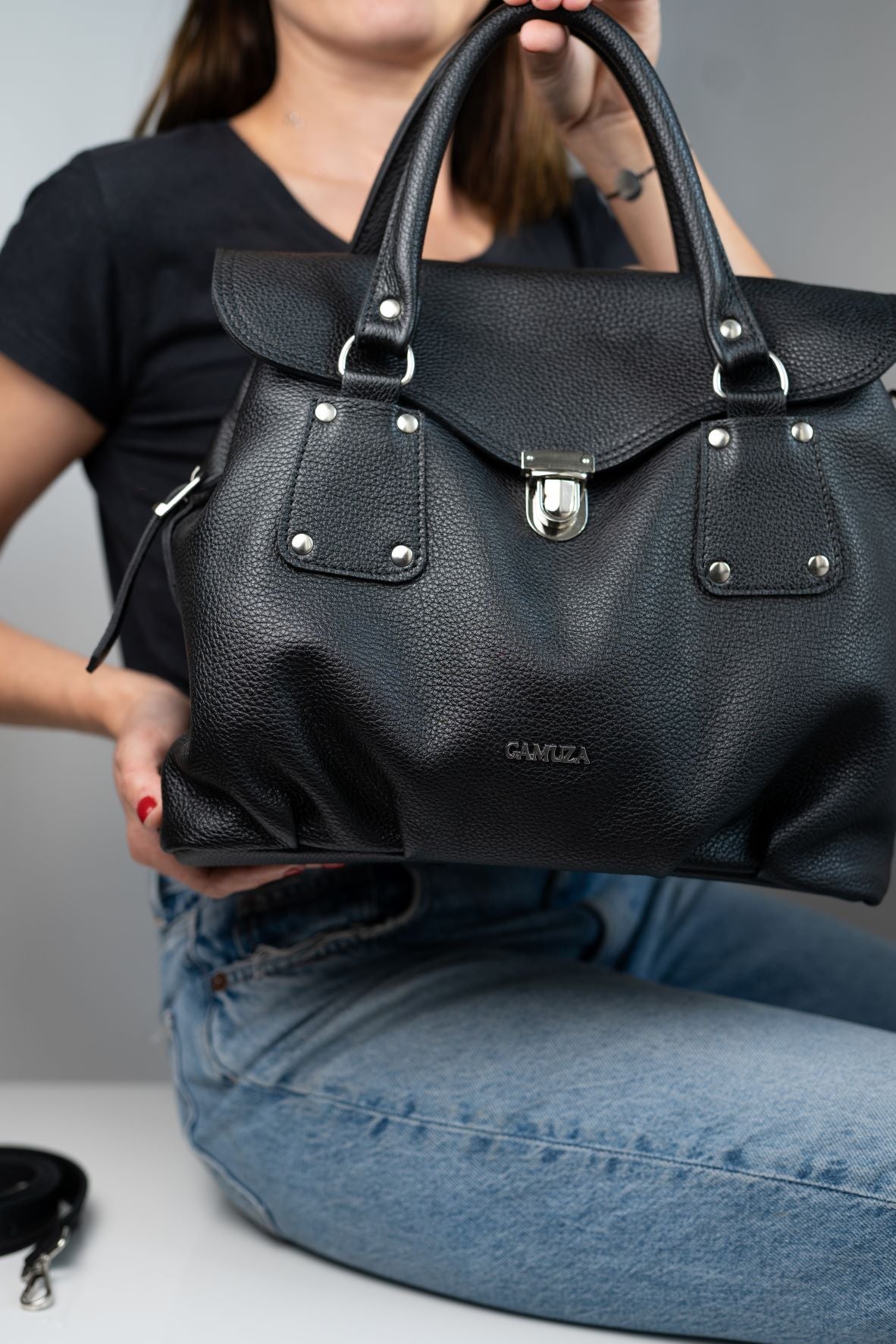 Girl Touch Black