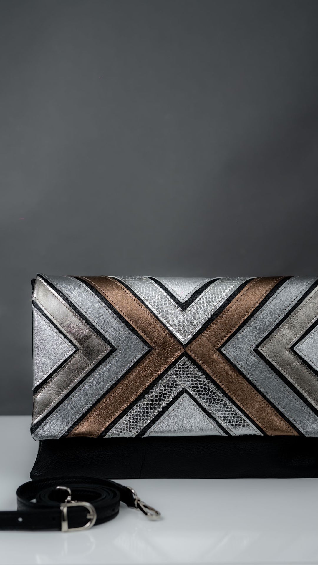 Geanta-plic Girl Elements Black