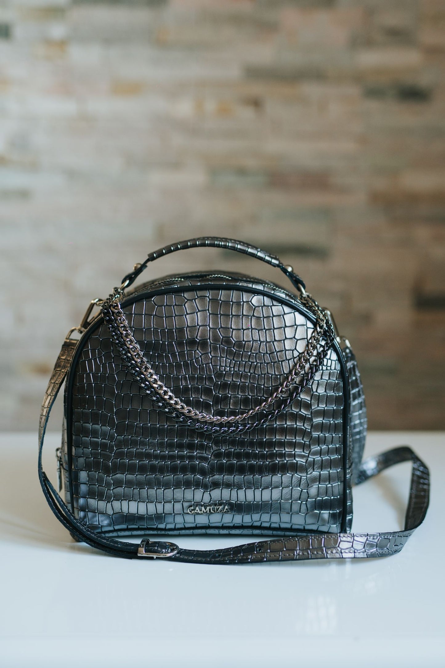 Girl Infinity Metal croco
