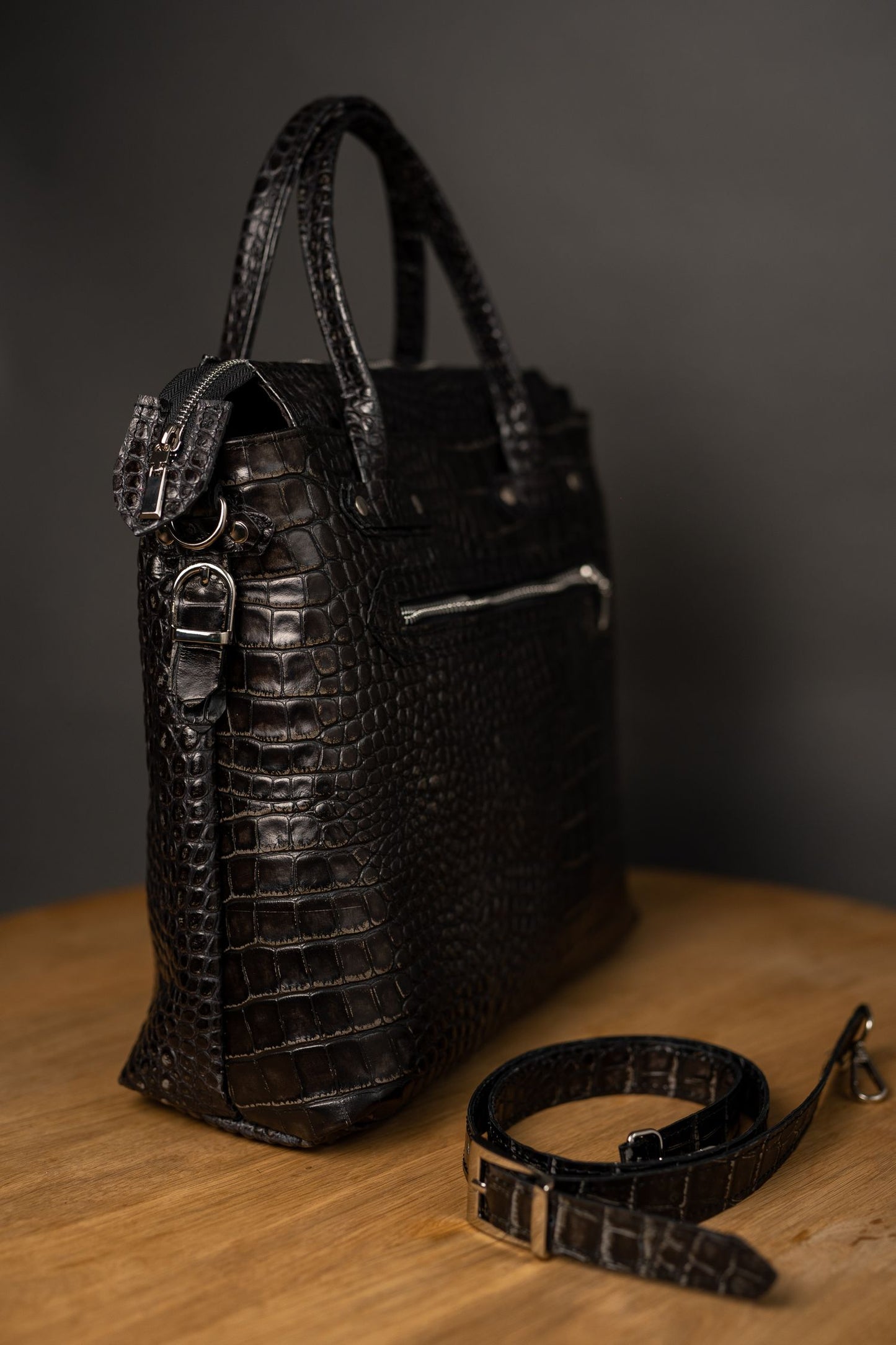 My Business Croco Black