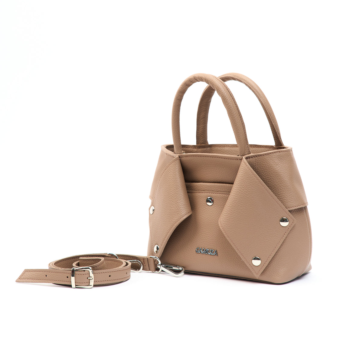 ORIGAMI M - medium-sized casual leather day bag