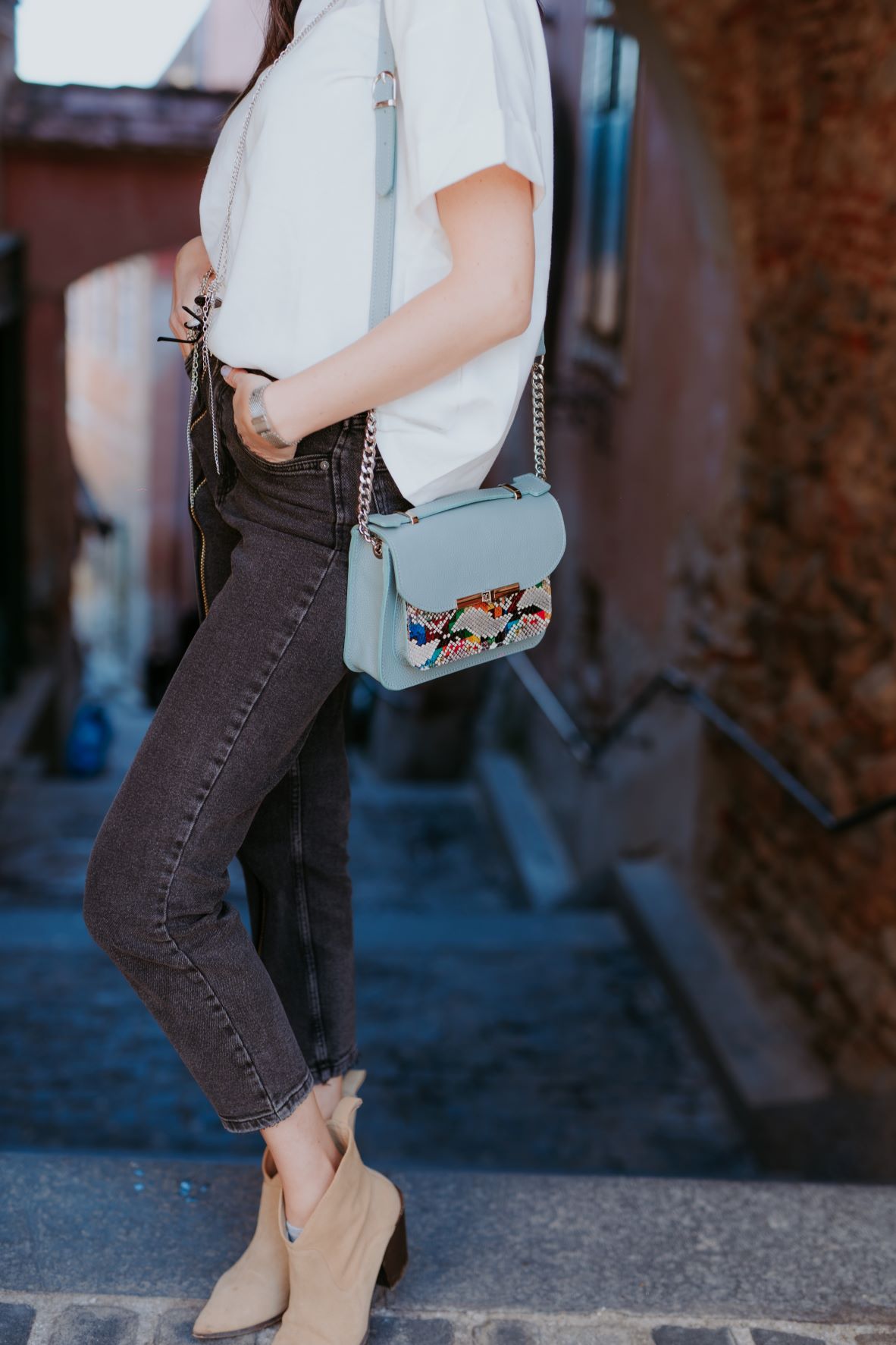 Small Intuitive Bleu&Multicolor