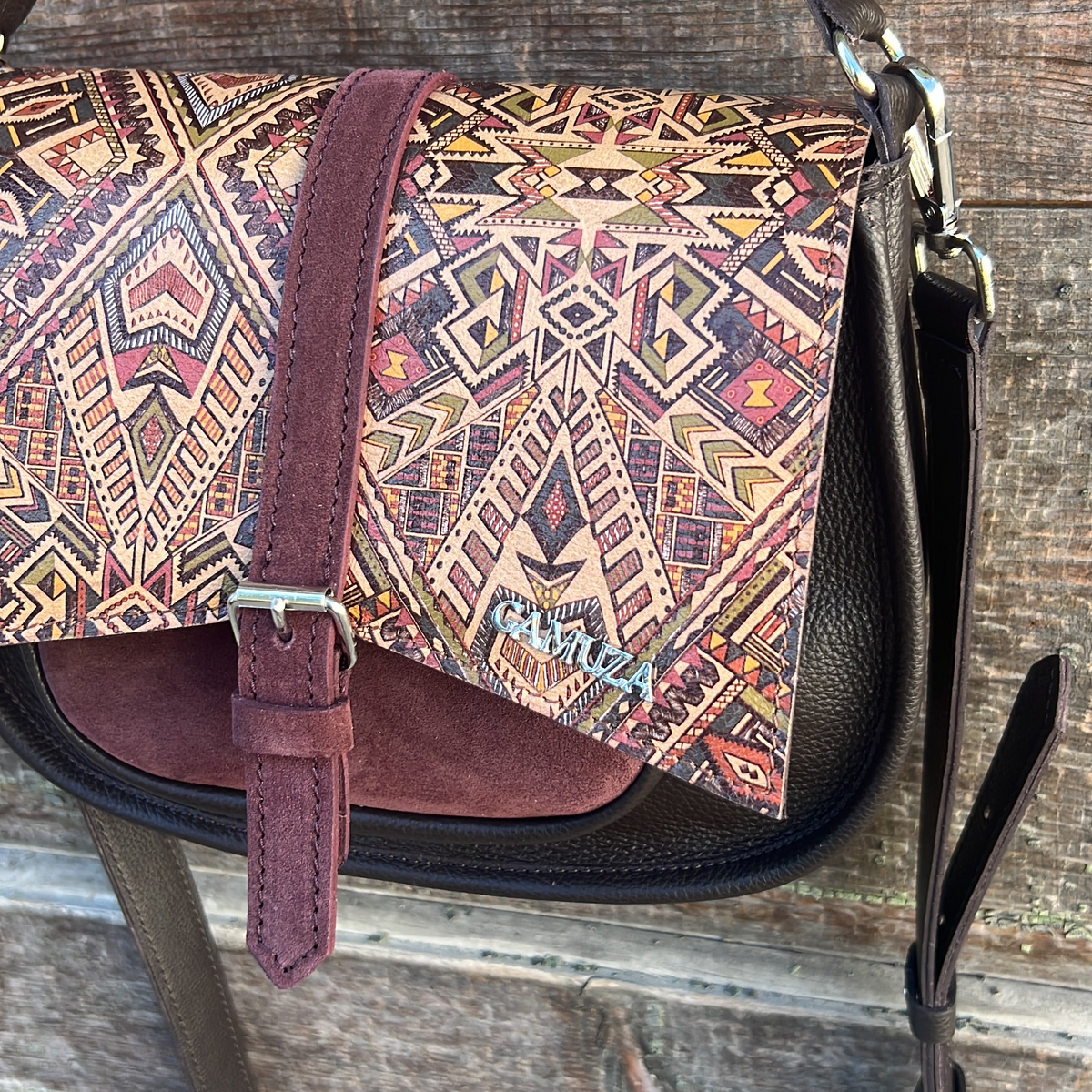 Girl BOEMA N-medium-sized genuine leather daytime bag