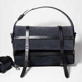 Girl AXIS- genuine leather suede bag, large size, casual