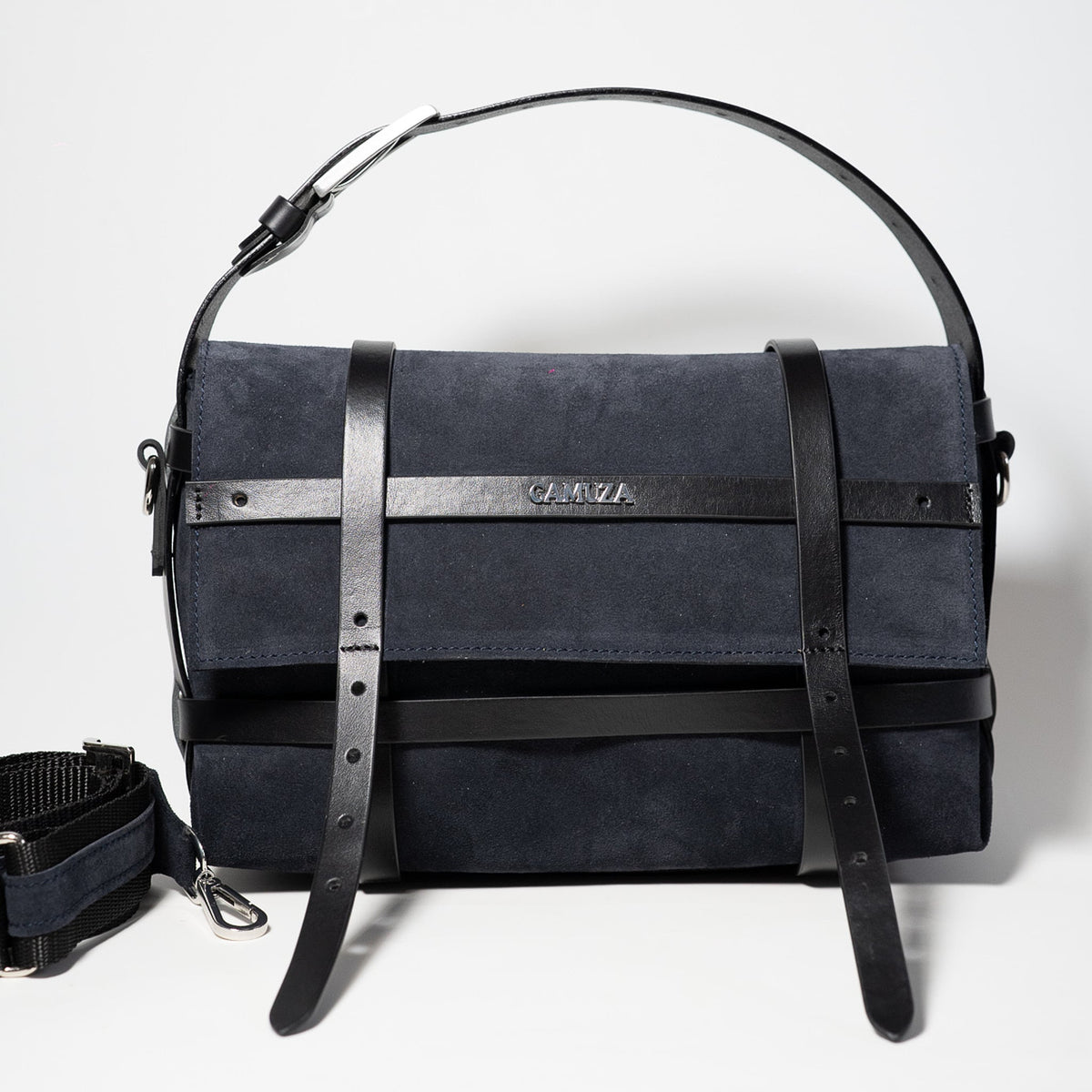 Girl AXIS- genuine leather suede bag, large size, casual