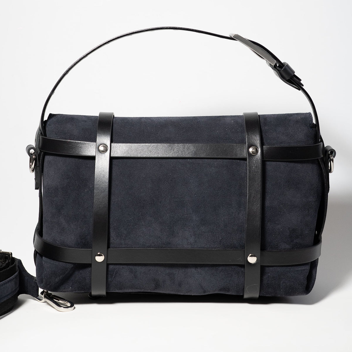 Girl AXIS- genuine leather suede bag, large size, casual