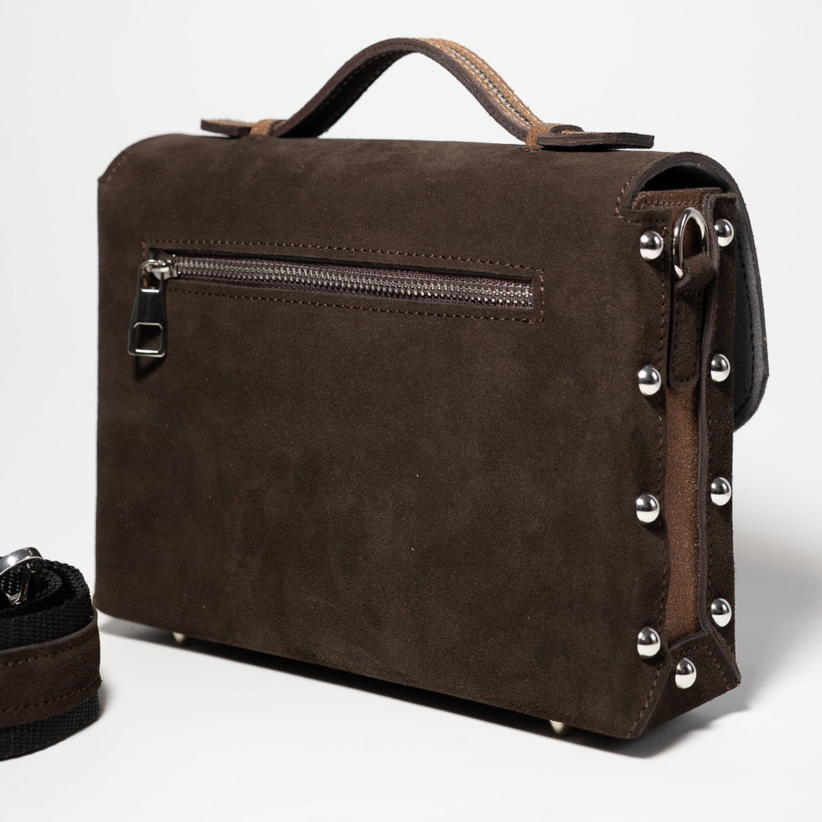 Girl Boxy - genuine leather bag, medium size, everyday bag