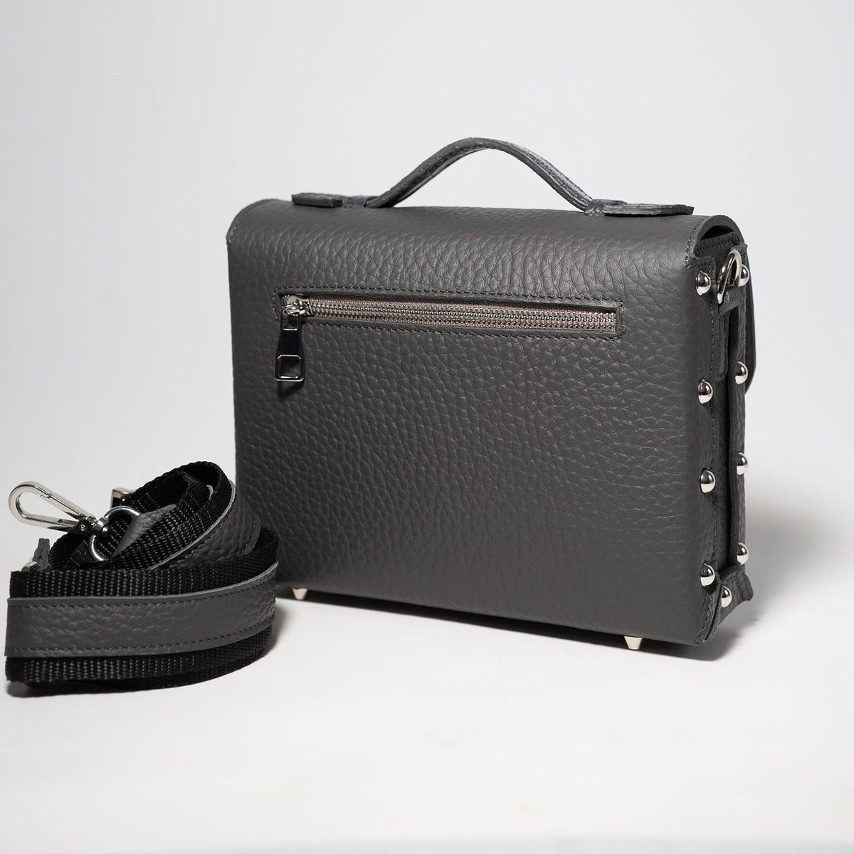 Girl Boxy - genuine leather bag, medium size, everyday bag