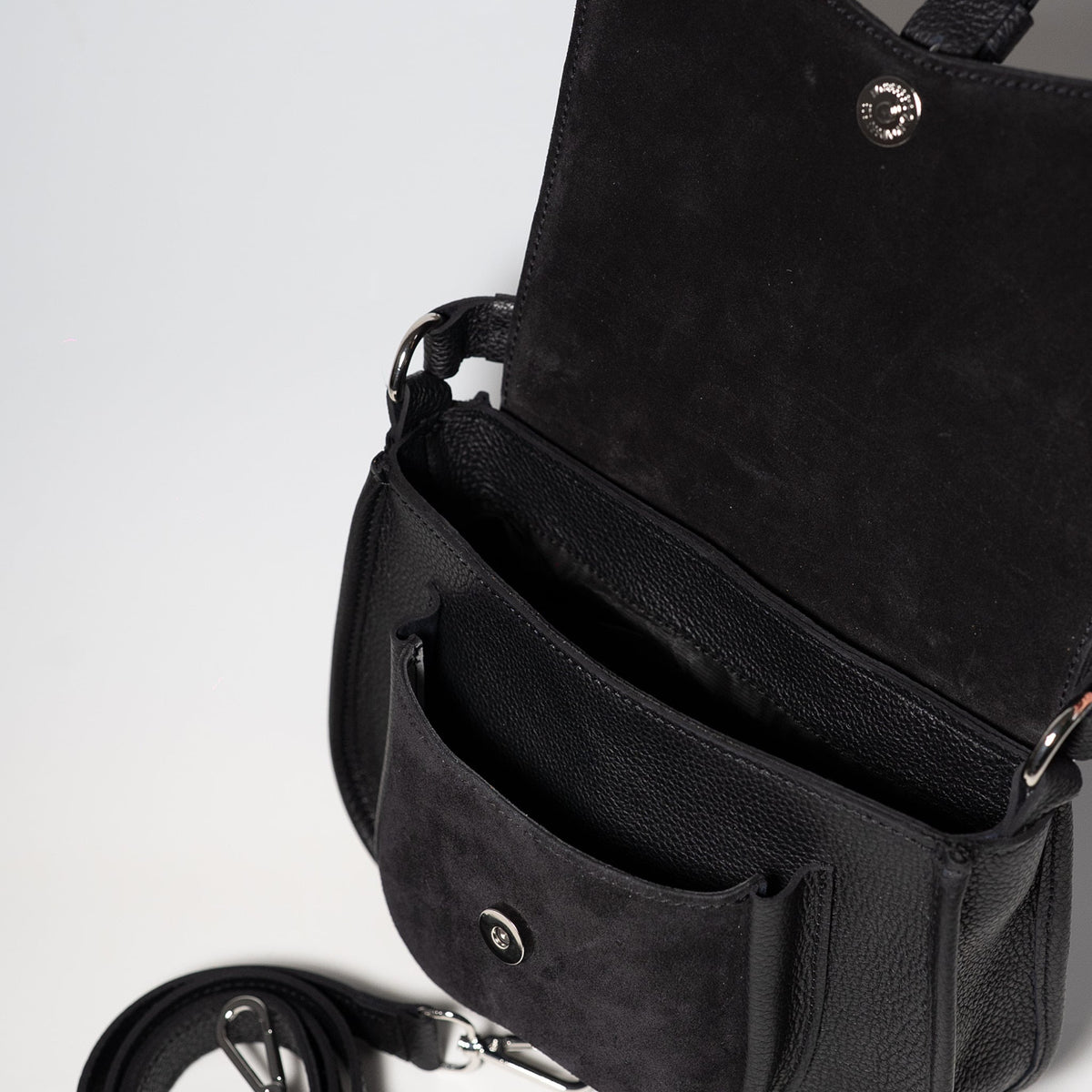 Girl BOEMA N-medium-sized genuine leather daytime bag