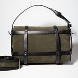 Girl AXIS- genuine leather suede bag, large size, casual