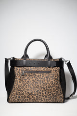 GIRL URBAN MC-geanta piele naturala, marime mare, curea ornamentala