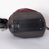 BLOOM-genuine leather bag, bucket style, medium-large size