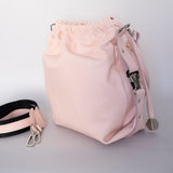BLOOM-genuine leather bag, bucket style, medium-large size