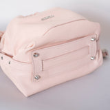 BLOOM-genuine leather bag, bucket style, medium-large size