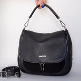 FREEDOM - genuine leather shoulder bag, medium-large size