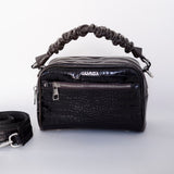 GIRL VIBES - genuine leather day bag, medium size
