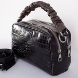 GIRL VIBES - genuine leather day bag, medium size