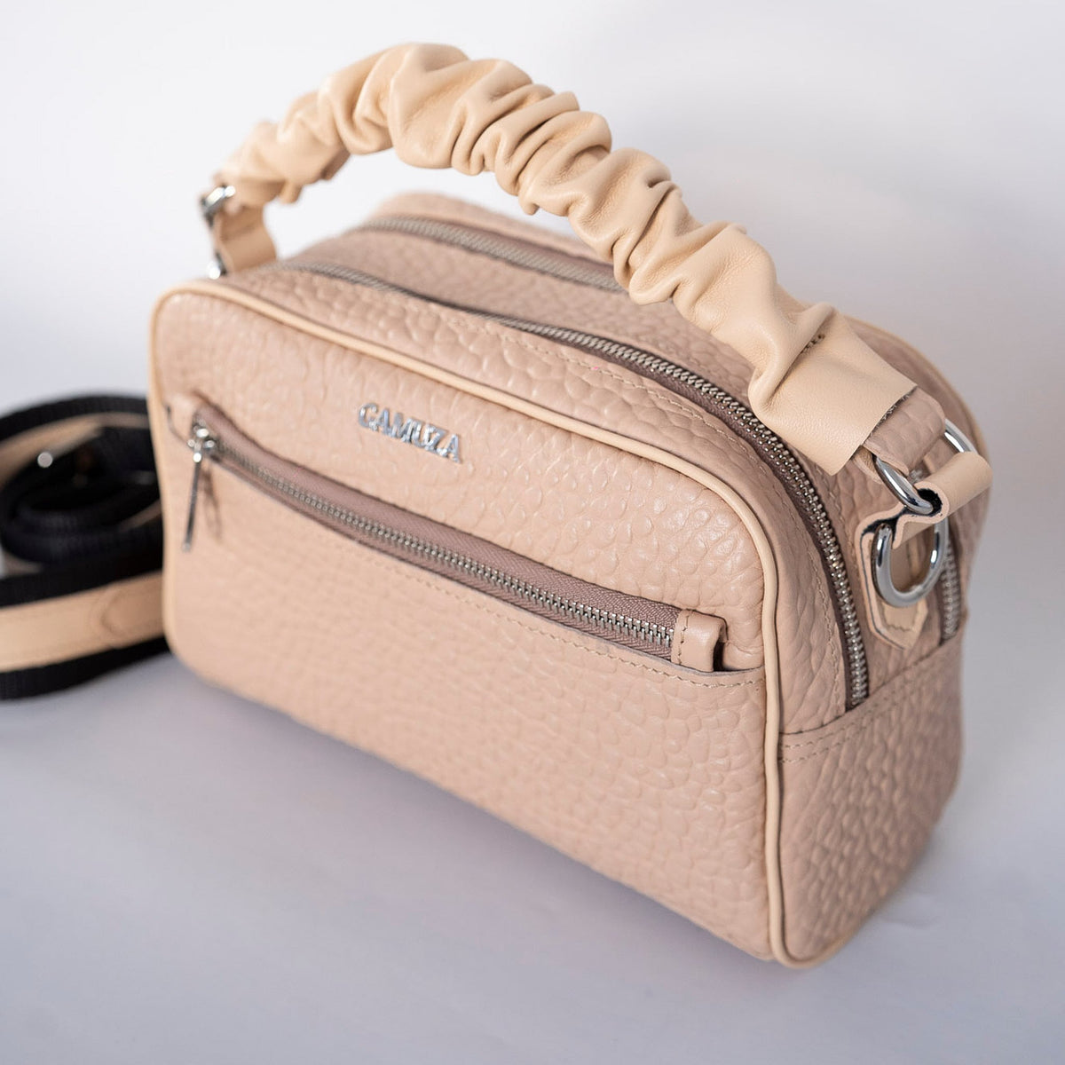 GIRL VIBES - genuine leather day bag, medium size