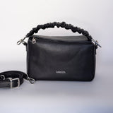SIMPLE PUZZLE - genuine leather bag, elegant, medium size