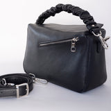 SIMPLE PUZZLE - genuine leather bag, elegant, medium size