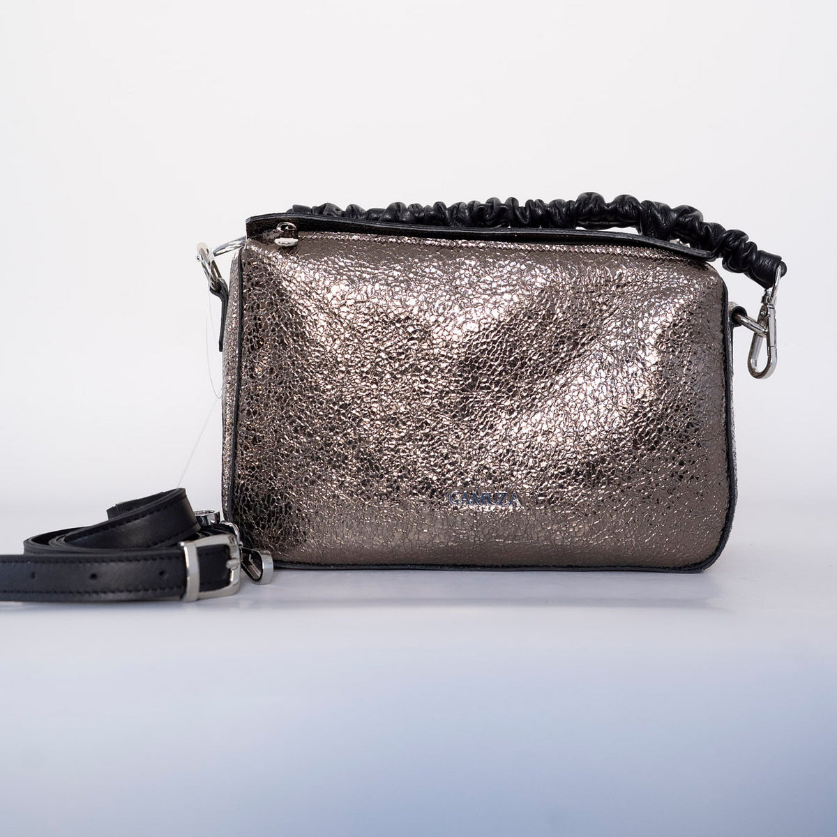 SIMPLE PUZZLE - genuine leather bag, elegant, medium size