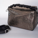SIMPLE PUZZLE - genuine leather bag, elegant, medium size