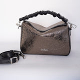 SIMPLE PUZZLE - genuine leather bag, elegant, medium size