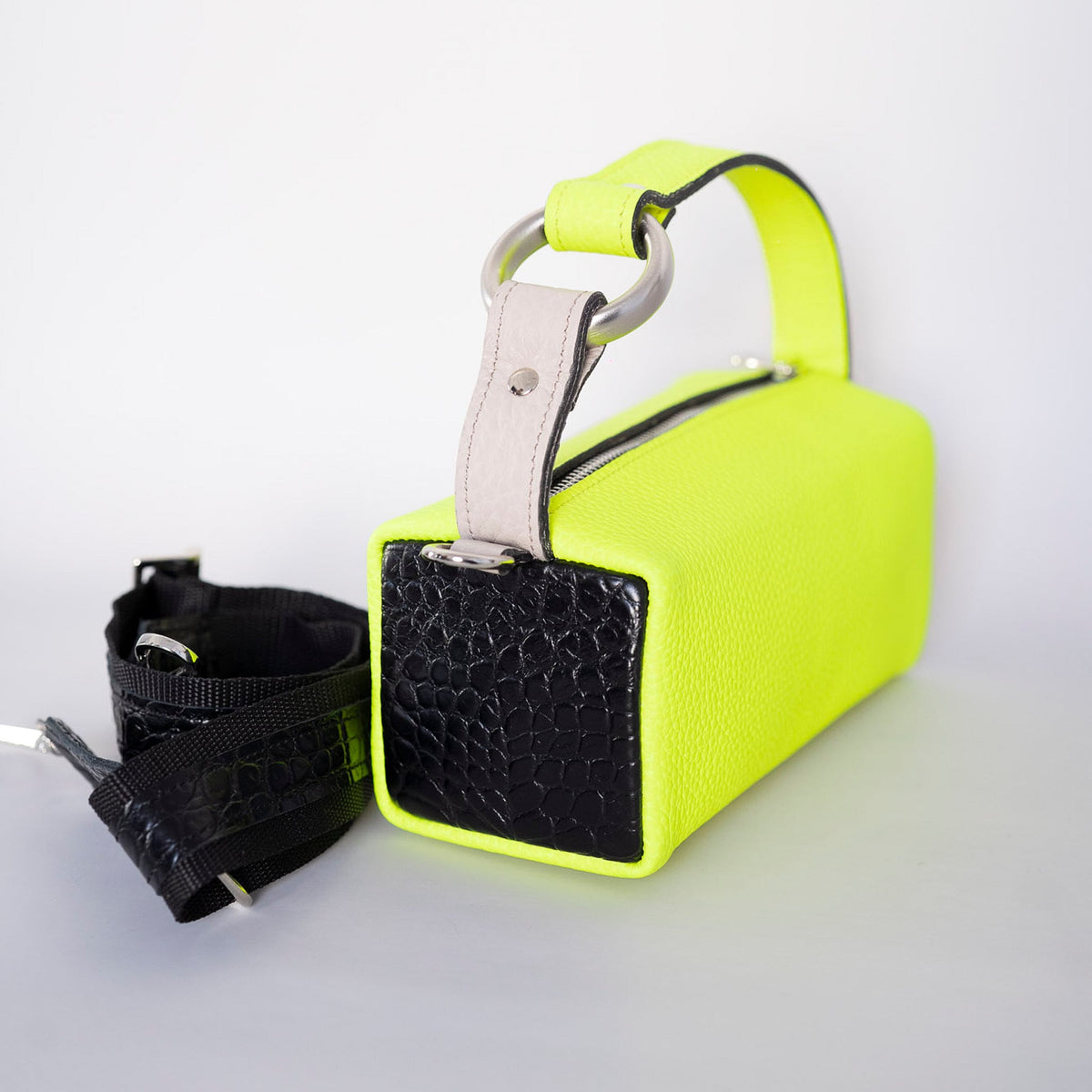 Cool Girl - genuine leather bag, everyday, small size