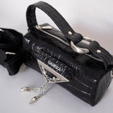 Cool Girl - genuine leather bag, everyday, small size