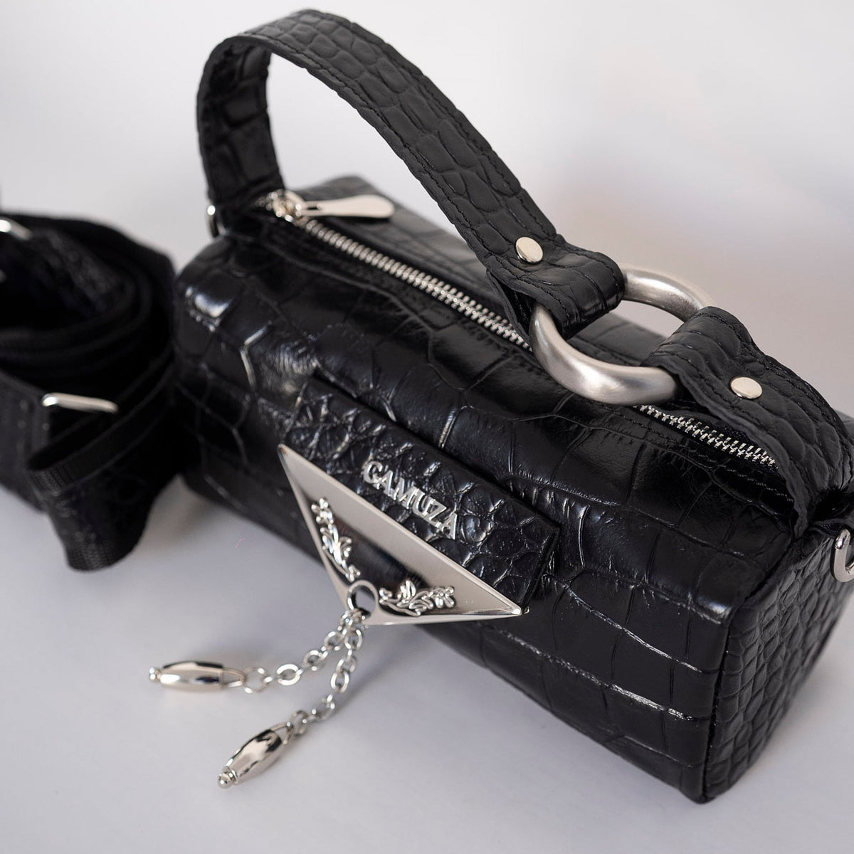 Cool Girl - genuine leather bag, everyday, small size