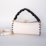 IZY BUBBLE - genuine leather bag, elegant, medium size