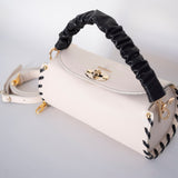 IZY BUBBLE - genuine leather bag, elegant, medium size