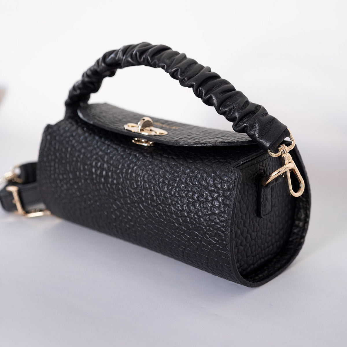 IZY BUBBLE - genuine leather bag, elegant, medium size