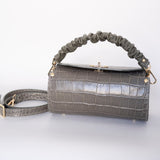IZY BUBBLE - genuine leather bag, elegant, medium size