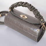IZY BUBBLE - genuine leather bag, elegant, medium size