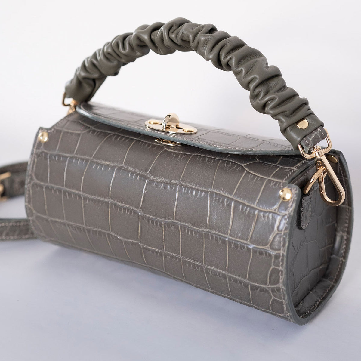 IZY BUBBLE - genuine leather bag, elegant, medium size