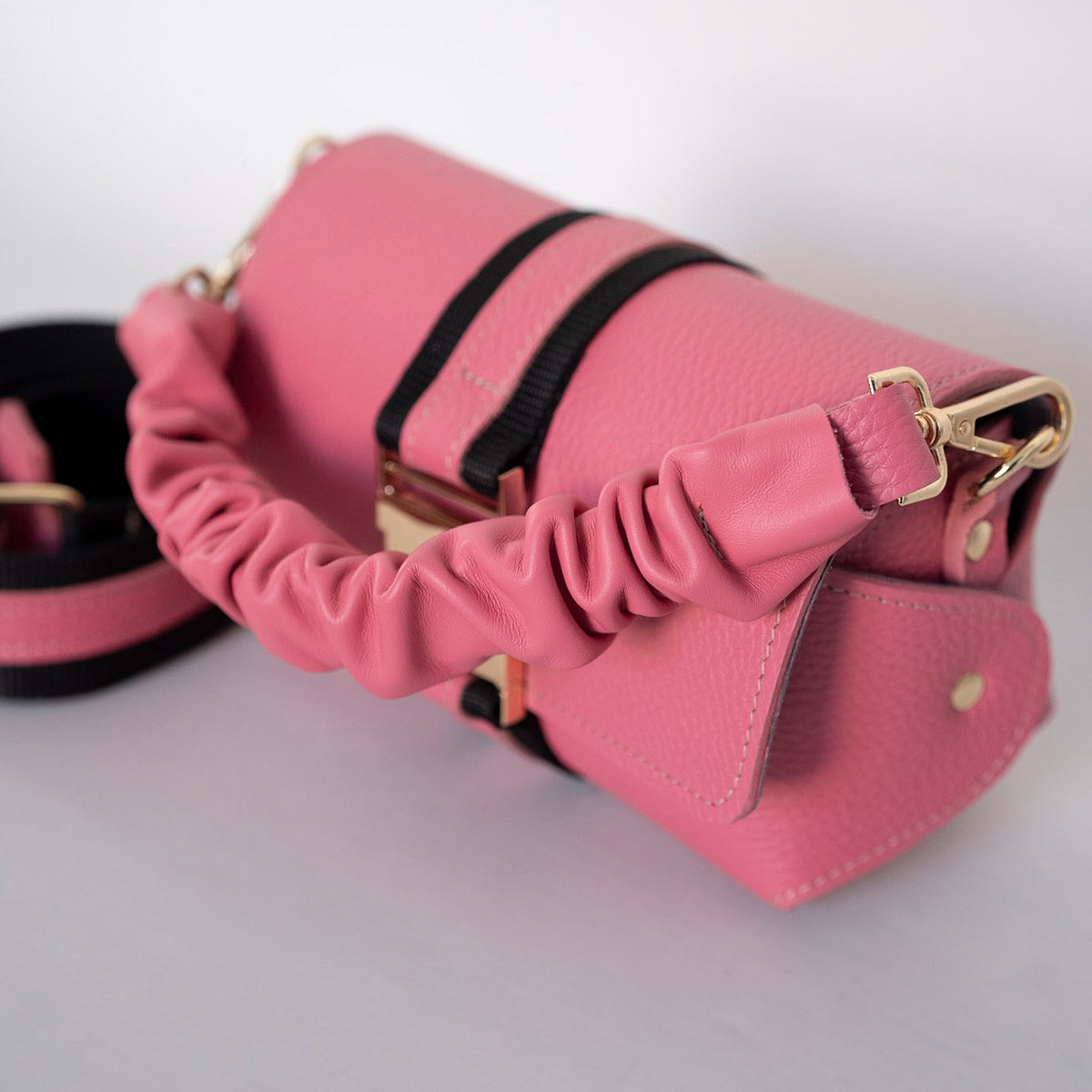 LOLY - genuine leather bag, casual, small size