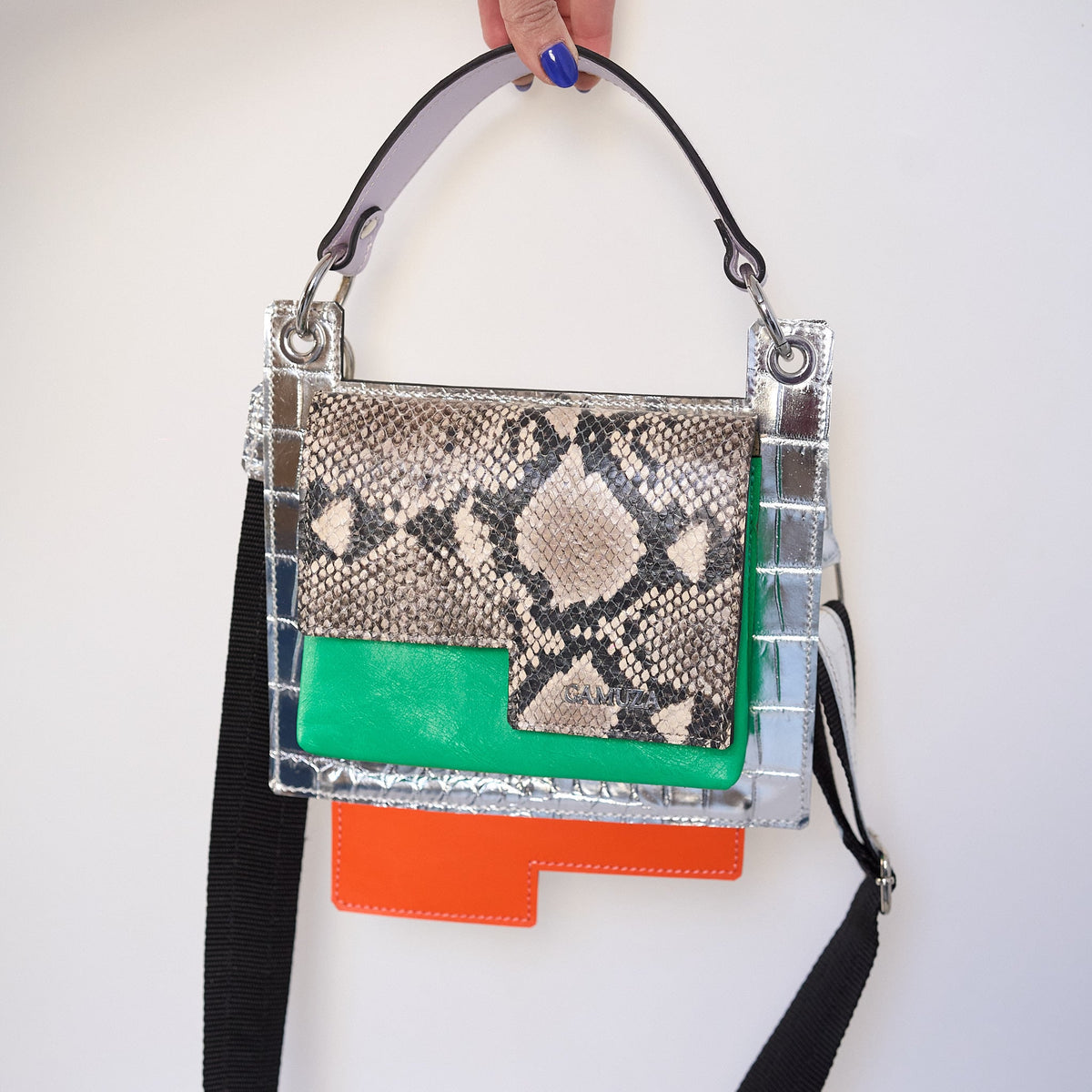 FESTIVAL - small genuine leather day bag
