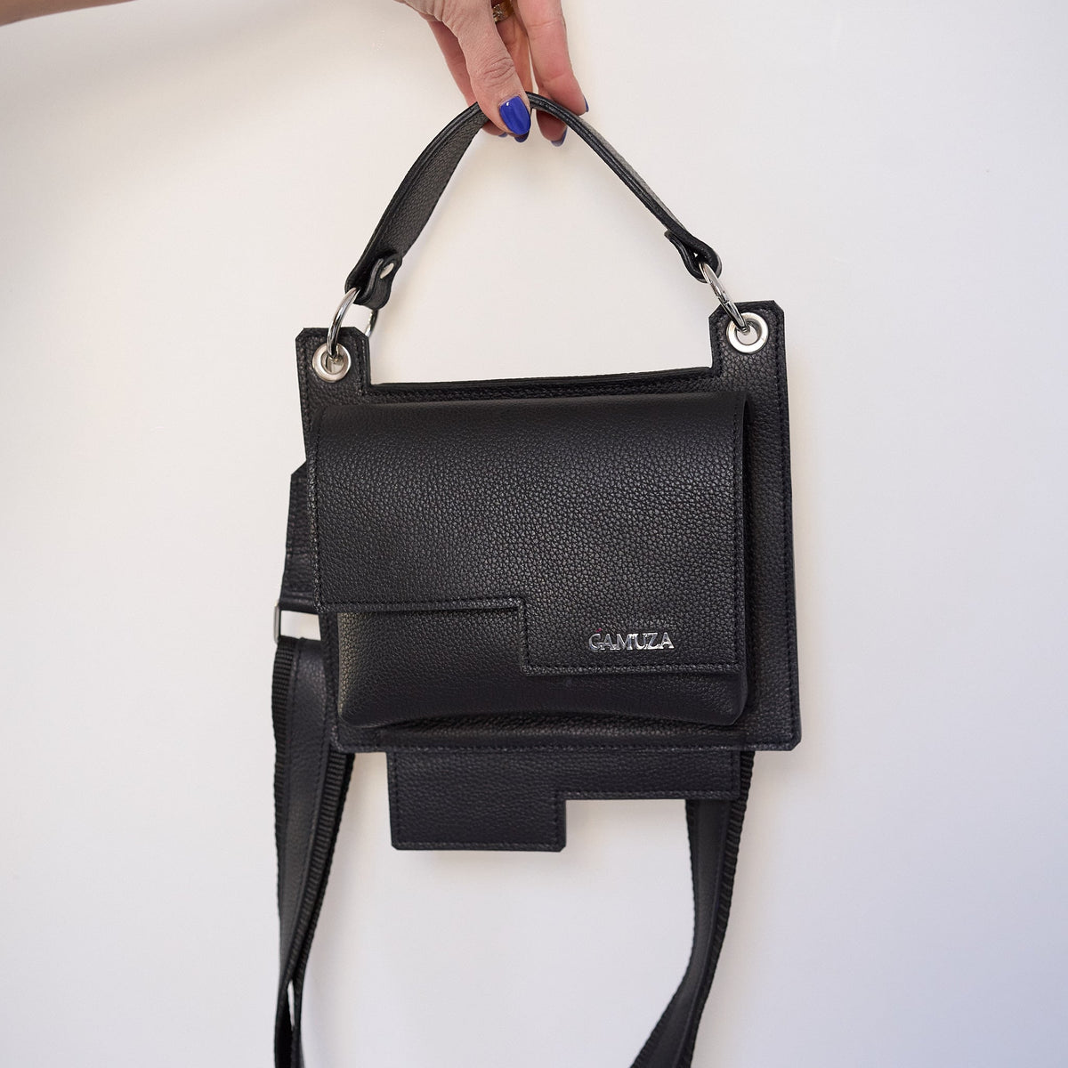 FESTIVAL - small genuine leather day bag