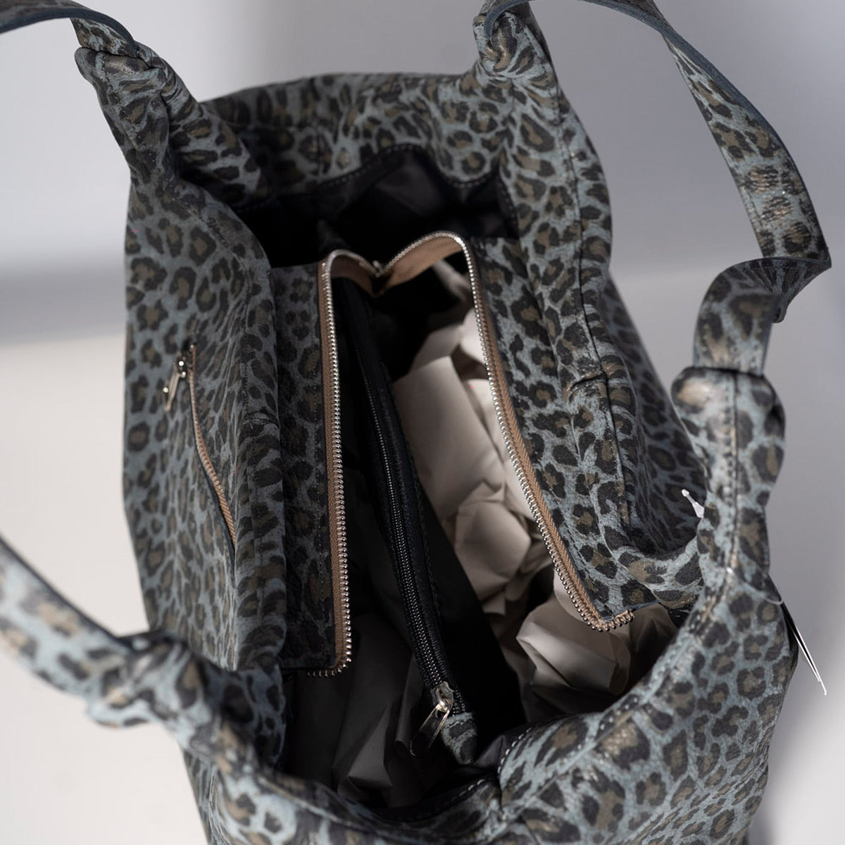 Girl Vision - genuine leather bag, casual, large size