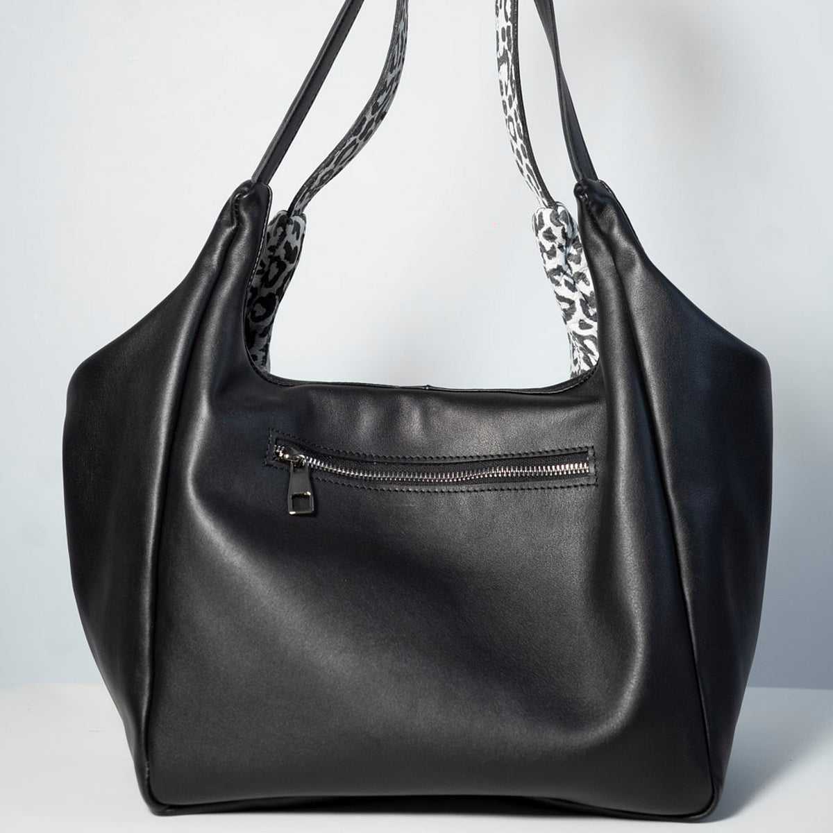 Girl Vision - genuine leather bag, casual, large size