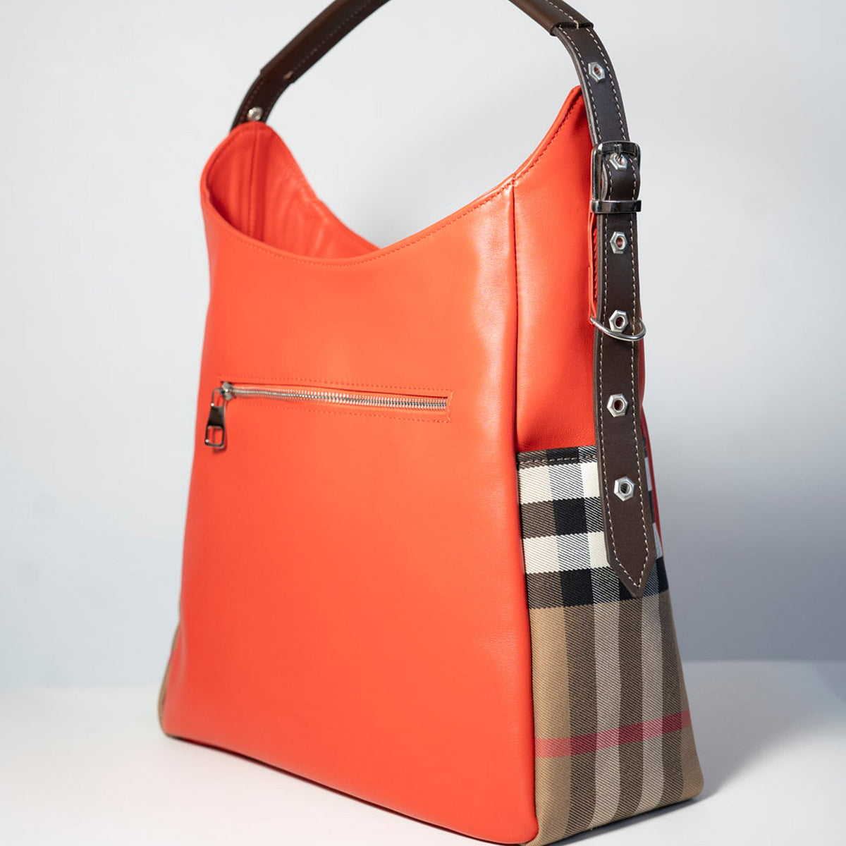 Girl Glamour FB- genuine leather bag, large size, daytime bag