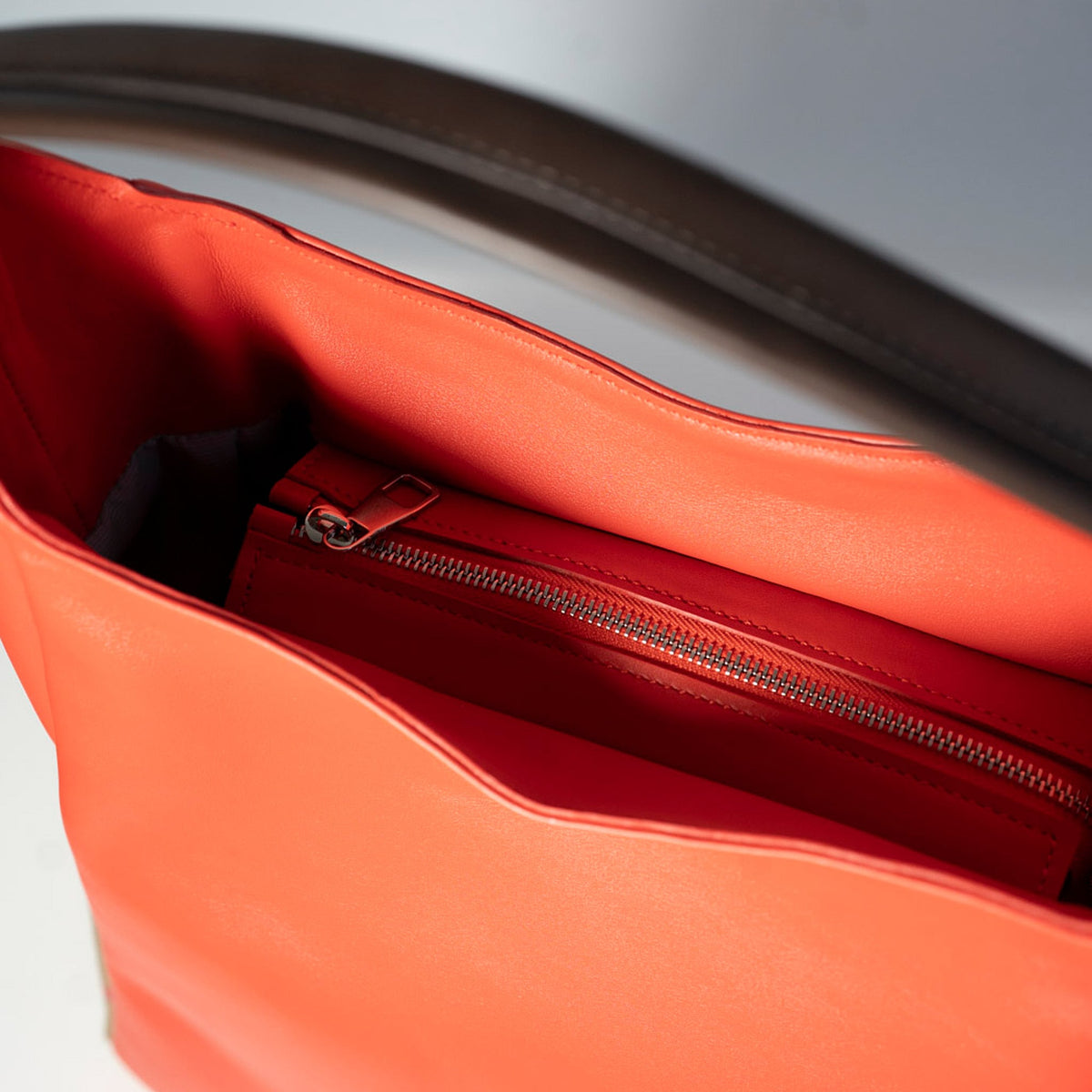Girl Glamour FB- genuine leather bag, large size, daytime bag