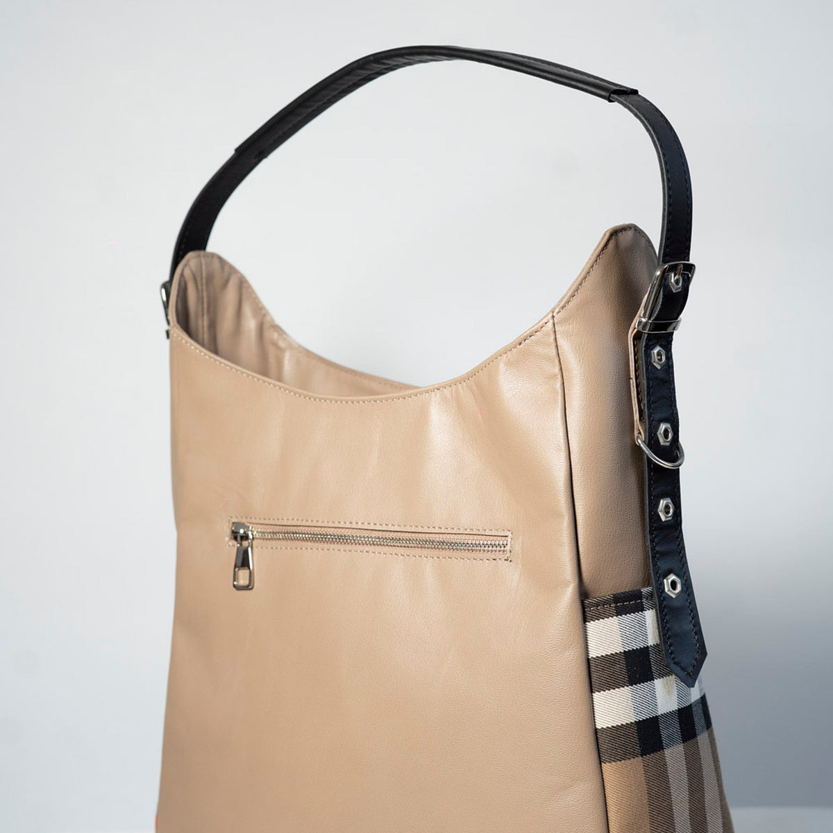 Girl Glamour FB- genuine leather bag, large size, daytime bag